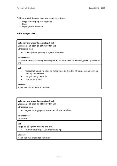 Budget 2012 - Bornholms Regionskommune