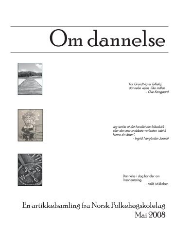 Om dannelse - NF