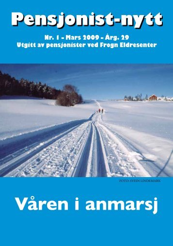 Våren i anmarsj - Pensjonist-nytt