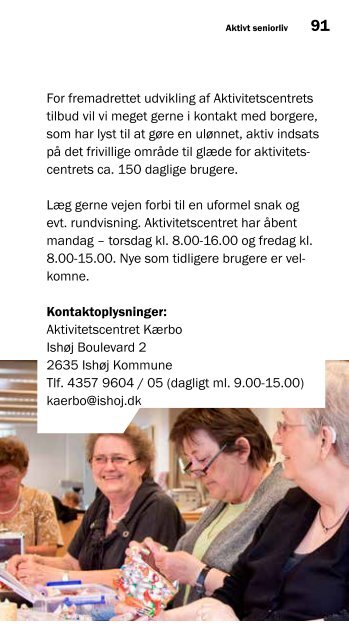 Håndbog for pensionister - Ishøj Kommune