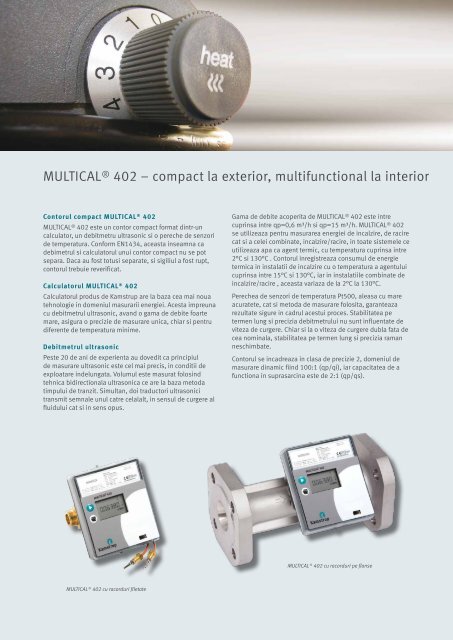 MULTICAL® 402 - Kamstrup