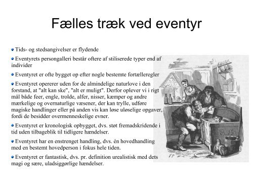 Eventyr – genre og analyse - Nordit