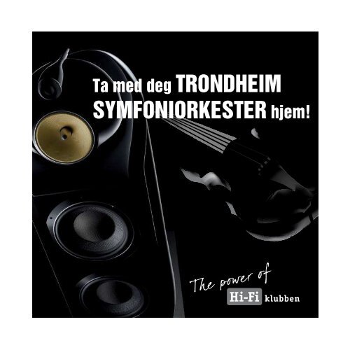 Last ned sesongprogram - Trondheim Symfoniorkester