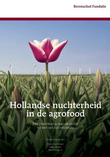 Preview Hollandse Nuchterheid in de Agrofood - Berenschot