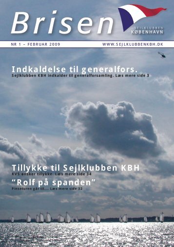 Indkaldelse til generalfors. Tillykke til Sejlklubben KBH “Rolf på ...
