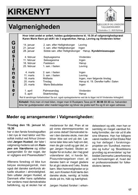 januar 2007 - Lokalbladet - For Vinderslev-, Pederstrup-, Mausing