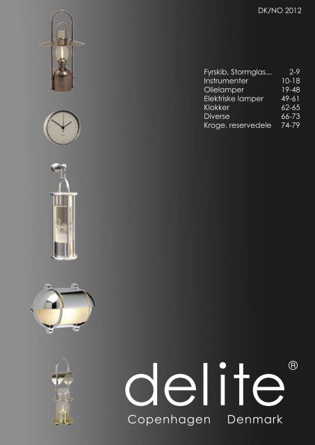 Delite 2012 catalogue - Delite ApS