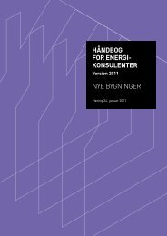 Håndbog for Energikonsulenter, 2011 . Nyopførte bygninger