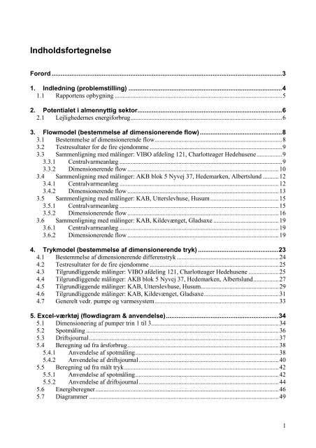 Hovedrapport pdf - Elforsk