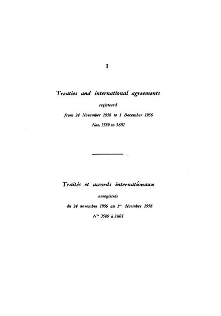 Vol. 254 - United Nations Treaty Collection