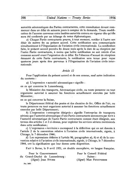 Vol. 254 - United Nations Treaty Collection