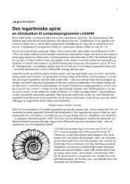 Den logaritmiske spiral -2 - Josebamus