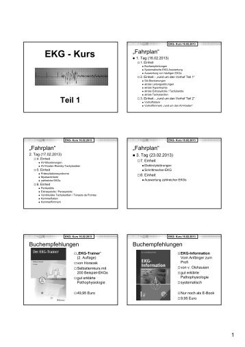 EKG - Kurs