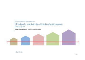 Drejebog for lokal undervisningsplan, Version 11 (pdf) - EVU