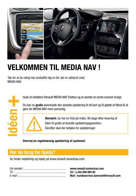 MEDIA NAV opdatering - Renault