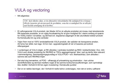 Videreudvikling af VULA afrapportering 10 juni ... - Erhvervsstyrelsen