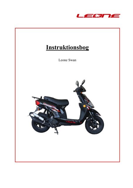 Leone Swan - Instruktionsbog - Carl Andersen Motorcykler A/S