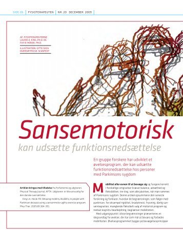 Sansemotorisk træning - Danske Fysioterapeuter