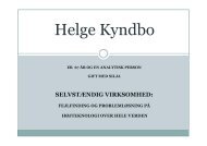 Helge Kyndbo - Welfare Tech