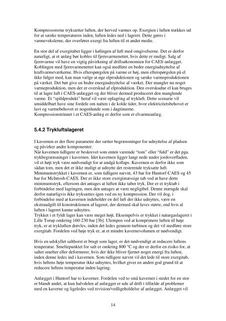 Systemanalyse af Compressed Air Energy Storage - Balmorel