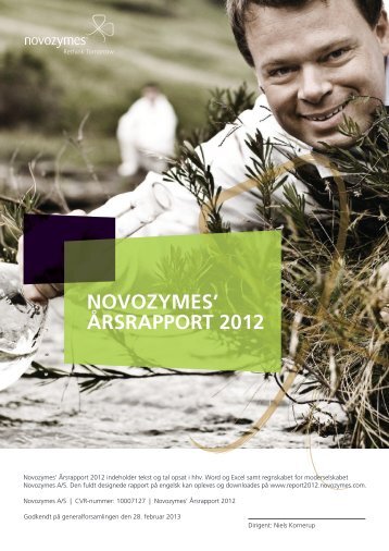 novozymes' årsrapport 2012