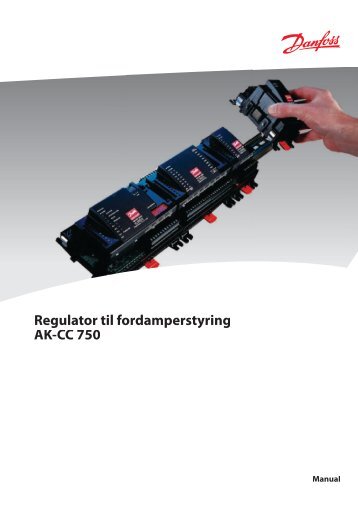 Regulator til fordamperstyring AK-CC 750