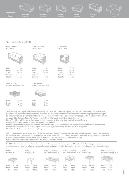 Hauptkatalog - Katz-Flechtmöbel-Manufaktur