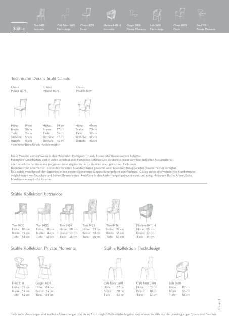 Hauptkatalog - Katz-Flechtmöbel-Manufaktur