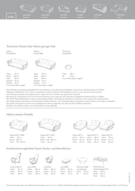 Hauptkatalog - Katz-Flechtmöbel-Manufaktur