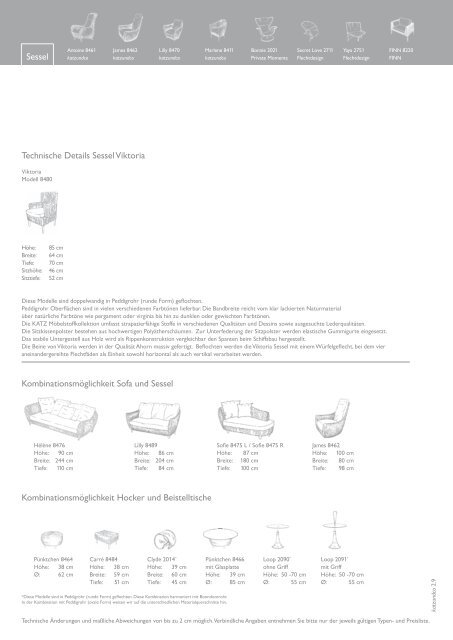 Hauptkatalog - Katz-Flechtmöbel-Manufaktur