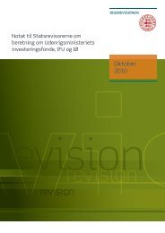 Hent notatet her (pdf) - Rigsrevisionen