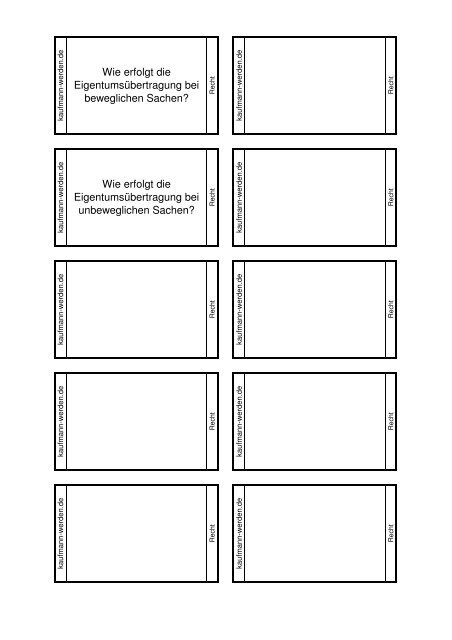 Wie erfolgt die Eigentumsübertragung bei unbeweglichen Sachen?