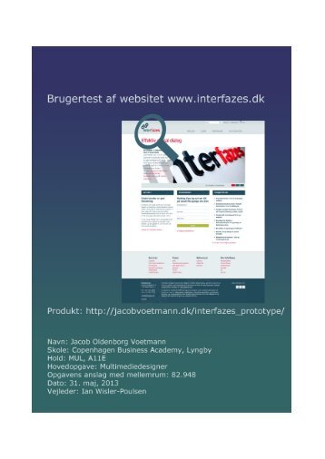Eksamensrapport (PDF)