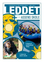 Leddet juni 2009 - Assens skole