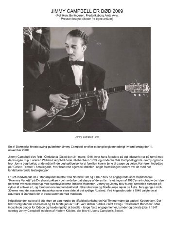 Jimmy Campbell nekrolog (pdf-fil) - Little Beat Records