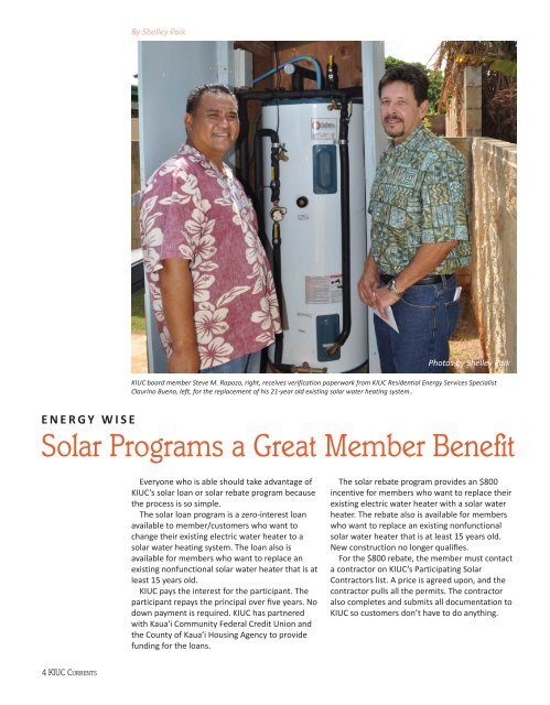 Safer is Smarter - Kauai Island Utility Cooperative