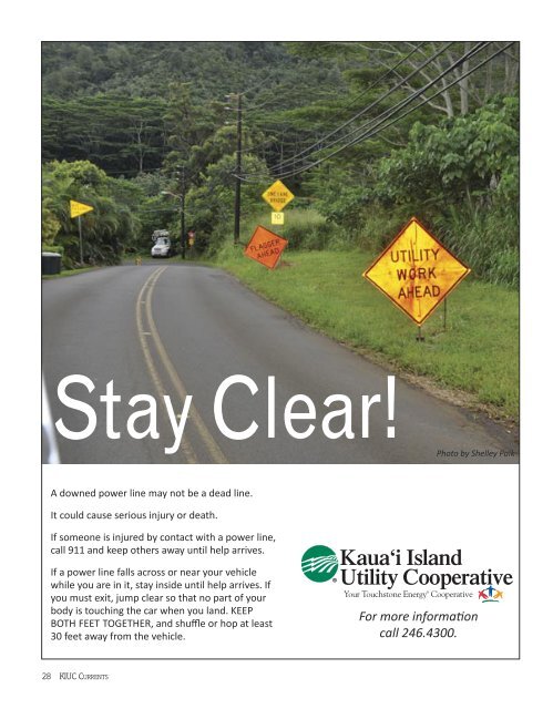 KIUC Linemen All Geared Up - Kauai Island Utility Cooperative