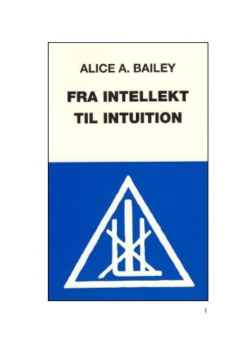 Fra intellekt til intuition