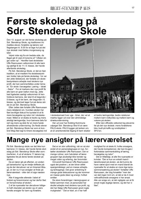 Septembe - Sdr. Stenderup - InfoLand