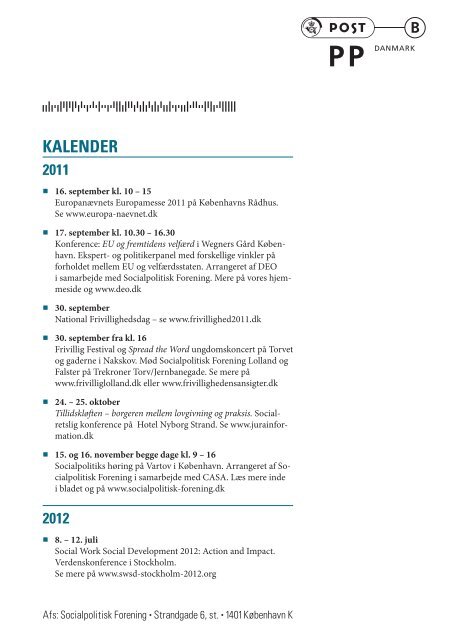 Nr. 4: Diagnostiseringspraksis - Socialpolitisk Forening