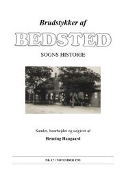 Familieregister 1900 1949 Pdf Bedsted Sogns
