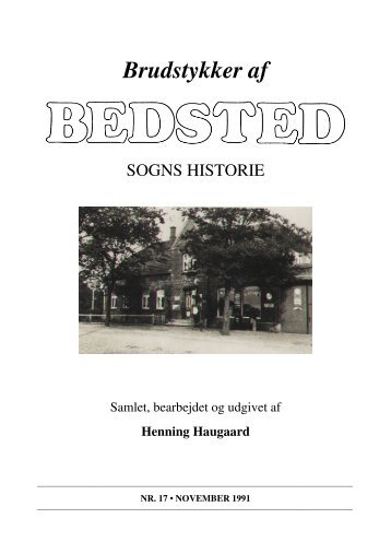 Brudstykker af - Bedsted Sogns