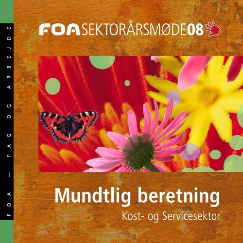 Mundtlig beretning - FOA