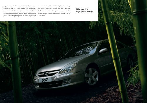 Nouvelle Peugeot 607. Par instinct. Peugeot 607