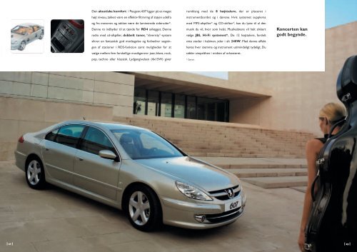 Nouvelle Peugeot 607. Par instinct. Peugeot 607