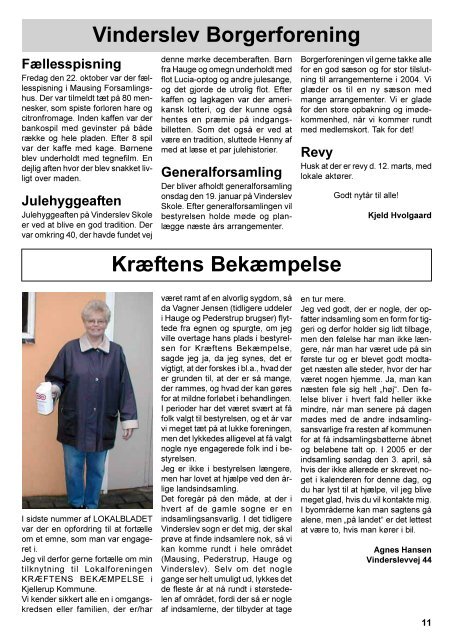 Skabelon til udgaver - Lokalbladet - For Vinderslev-, Pederstrup ...