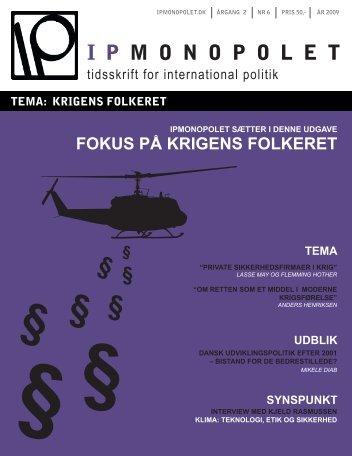 fokus på krigens folkeret - IPmonopolet