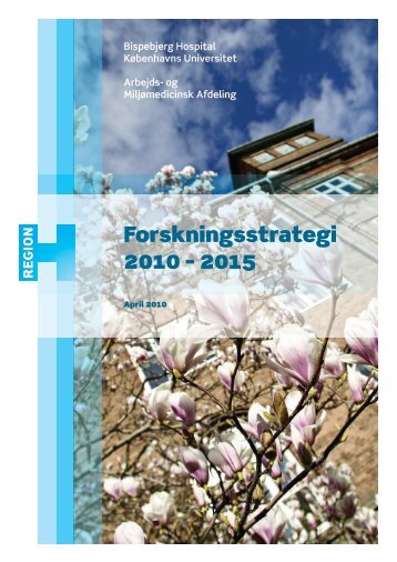 Afdelingens Forskningsstrategi - Bispebjerg Hospital