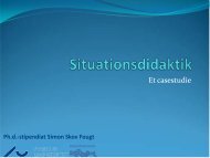 Et casestudie - Institut for Uddannelse og Pædagogik (DPU ...