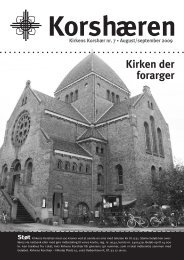 Kirken der forarger - Kirkens Korshær Køge